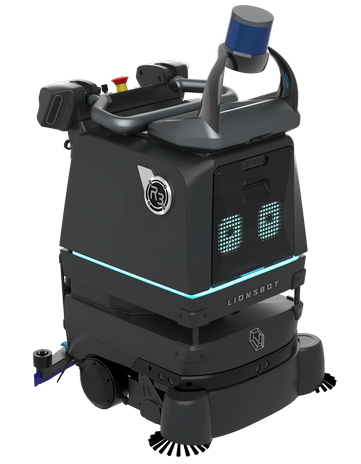 Robot odkurzajacy Lionsbot R3 Scrub Pro 3D